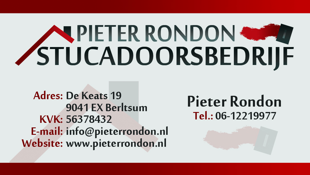 Stucadoorsbedrijf Pieter Rondon